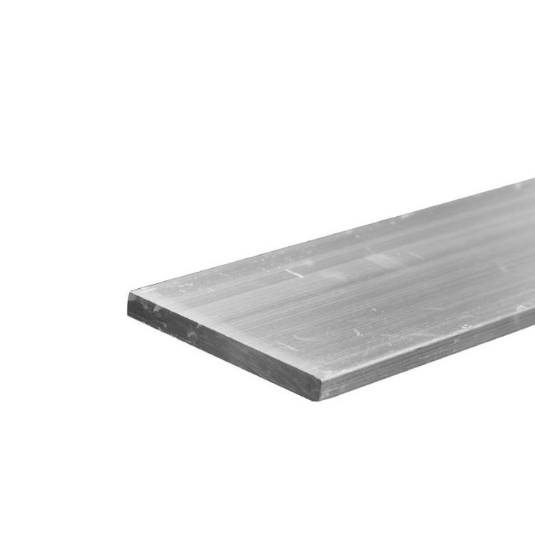 Flat steel aluminum bar cut to your measurement. MS63 flat steel aluminum bar