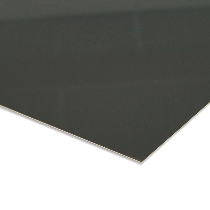 Anthracite grey aluminium sheet