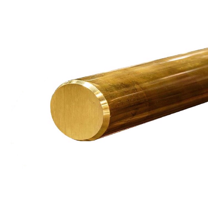 Solid round brass bar