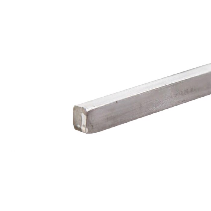 Solid square stainless-steel bar