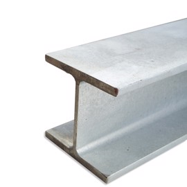 Galvanized HEB beam in steel