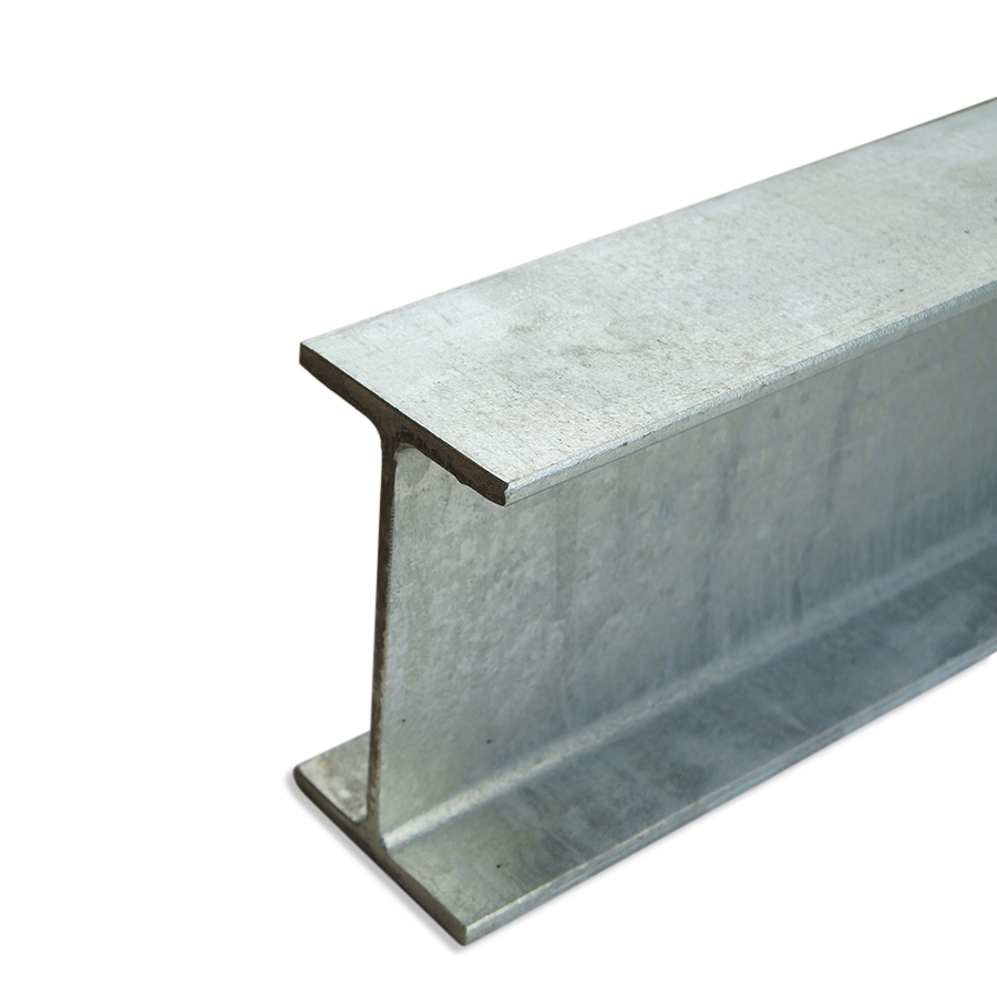 Galvanized IPE steel beams Cut to your measurements. Galvanized steel beam.