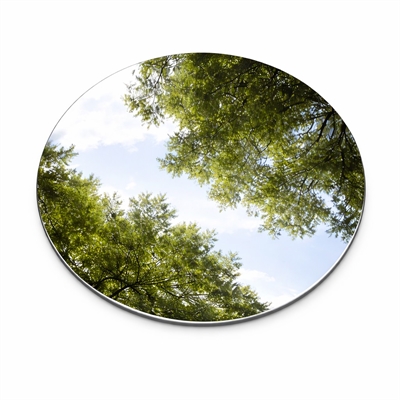 Round mirror polished stainless steel sheet 