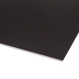 Black painted aluminium sheet Cut to your measurements